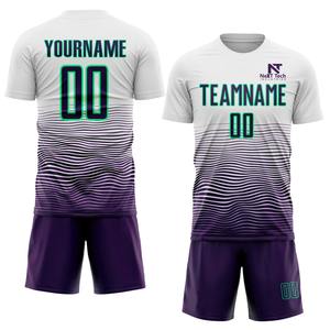 Ropa Deportiva Cómoda, Uniforme de Fútbol para Hombre, 100% Poliéster, Uniforme de Fútbol Personalizado para Hombre - Product Image 4