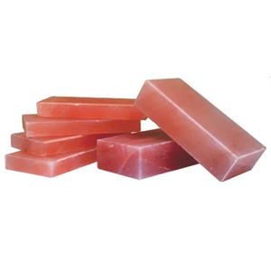 Briques et carreaux de sel de l'Himalaya naturel pour revêtement mural intérieur, salles de thérapie au sel, dimensions personnalisées - Product Image 1