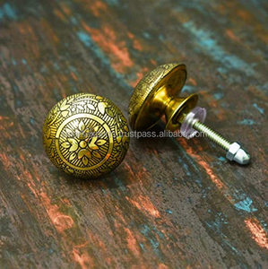 Bouton de porte de tiroir d'armoire en laiton moderne matériel décoratif antirouille Durable pour meubles cuisine armoire et intérieurs de maison - Product Image 5