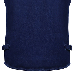 Veste cargo pour homme sur mesure, vêtements d'hiver, multi-poches, haute qualité, respirante, séchage rapide, col en V, sans manches - Product Image 4