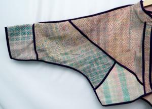 Chaqueta Kantha Estampada para Mujer, 100% Algodón, Ecológica, Transpirable, Estilo Vintage, Cuello Mandarín, para Otoño - Product Image 5