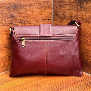 กระเป๋าสะพายข้างหนังแท้สำหรับผู้หญิงกระเป๋าสะพายไหล่ข้างเดียวกระเป๋าหนังวัวออกแบบแฟชั่น - Product Image 5