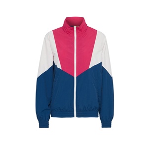 Veste de sport d'extérieur à manches longues zippée coupe-vent pour femme, à séchage rapide, col montant, avec poche, idéale pour la course, le yoga et l'hiver - Product Image 1