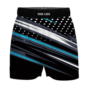 Shorts MMA Unisexe 100% Légers, Respirants et à Séchage Rapide avec Impression par Transfert Thermique – Idéal pour le Grappling et le Jiu-Jitsu (Kimono Frontal) - Product Image 1