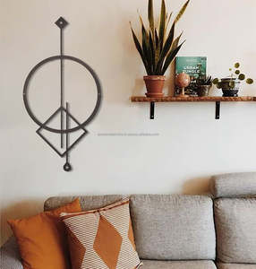 Personnalisé Métal Aluminium Mur Art Minimaliste Décoration Murale Design Fantaisie Unique pour Extérieur Intérieur Décoration Maison Utiliser Meilleurs Prix - Product Image 2