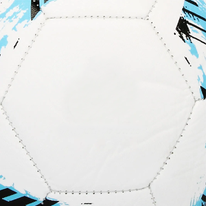 Ballon de football en cuir PU personnalisé, tailles 5, haute qualité, avec logo personnalisé pour l'entraînement et la compétition, fabriqué au Pakistan - Product Image 5