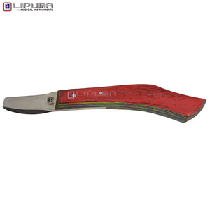 Cuchillo para Pezuñas de Alta Calidad, Hoja de Acero Inoxidable Alemán con Mango de Madera, Cuchillo Ajustable Reutilizable para Uso Veterinario en Cerdos y Caballos - Product Image 6