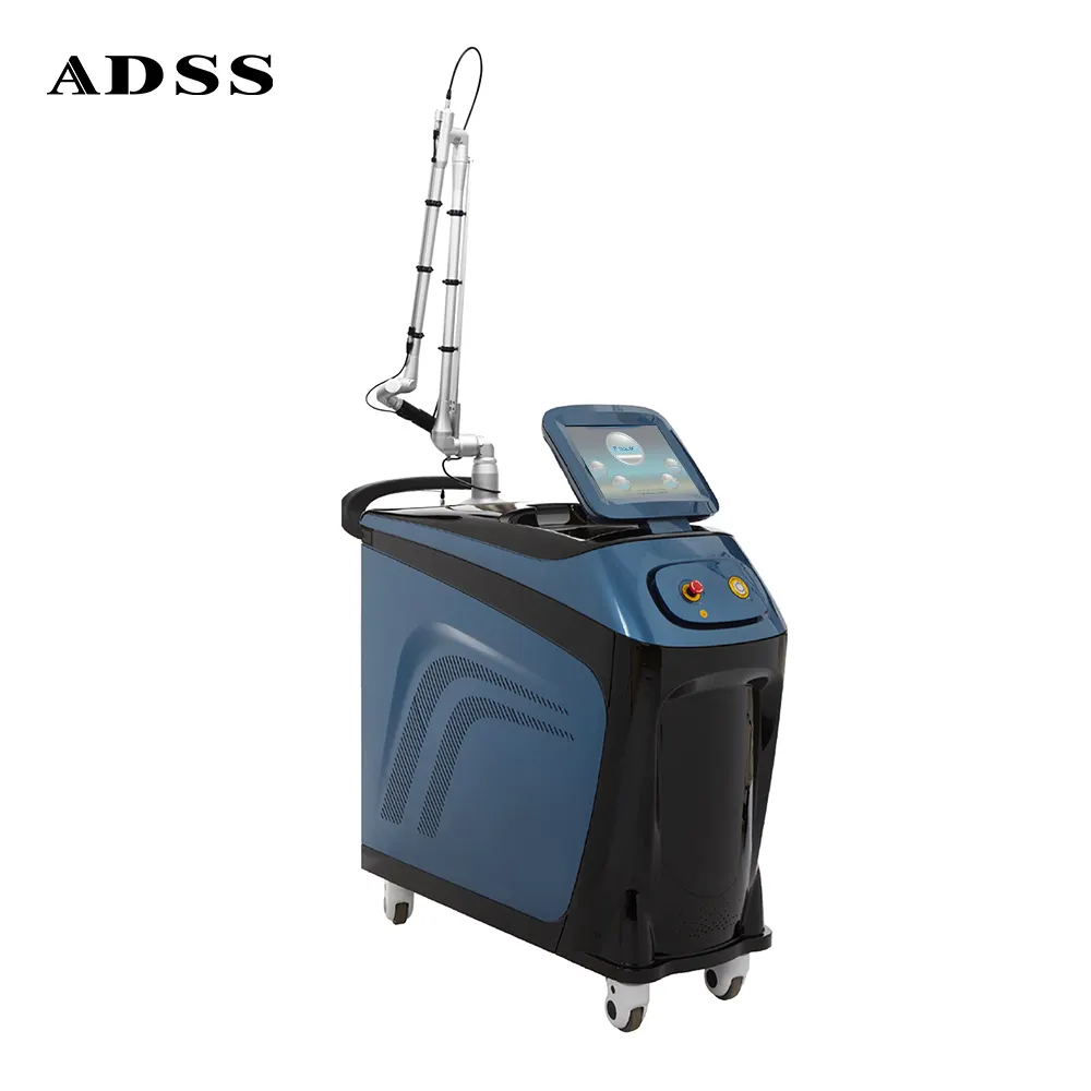 ADSS truly professional Picosecond laser Q-Switched Nd YAG Laser pico tattoo removal laser machine