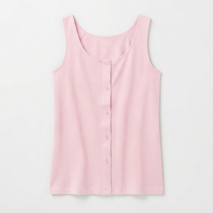 Cheap Price Breathable Quick Dry O Neck Automated Cutting Technics Solid Pattern Women's Tank Tops High Quality - Product Image 1