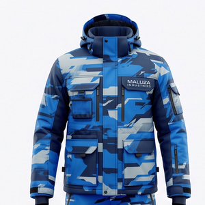 Ensemble de vêtements de ski pour femmes de qualité supérieure, veste thermique coupe-vent imperméable, pantalon de snowboard pour activités de plein air, vêtements de sport d'hiver - Product Image 3