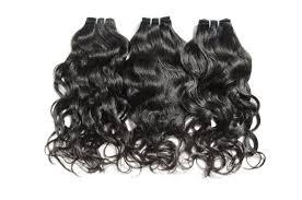 Extensiones de Cabello Virgen Indio Zareen International con Clip, Ondulado, Negro Natural, Trama Única, Puntas Gruesas, Peso Personalizable - Product Image 3