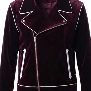 Latest 2026 Fashion Hot Selling Customized Unisex Winter Solid Color Casual <b>Velvet</b> <b>Jackets</b> Stand Collar Front Logo High Street - Product Image 4