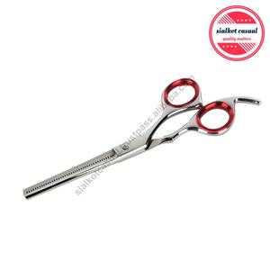 Tijeras de adelgazamiento dental para mascotas, cuidado de mascotas, limpieza y aseo de acero inoxidable, 6,5 pulgadas, 42 - Product Image 5