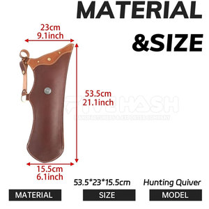 Alfiletero de cuero elegante para hombre, duradero, de construcción robusta, con cinturón ajustable, ligero, para deportes y entrenamiento al aire libre - Product Image 2