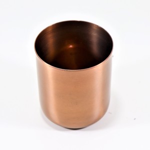Solid Copper Candle Jar with lid in Glossy Finish With customized logo and Printed <b>Box</b> Luxury Copper Candle Jar for <b>gift</b> - Product Image 3
