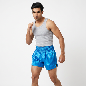 Shorts de boxe sur mesure de haute qualité, durables, à séchage rapide, légers, respirants, 100% polyester, motif floral, Muay Thai, adulte - Product Image 4