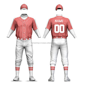 Custom Baseball Uniform For Men Professional Team Outfit Breathable Mesh Fabric OEM ODM Sportswear Factory Supplier - Product Image 4