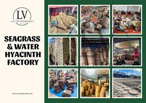 Vietnamese Wholesale Seagrass Fruit <b>Vegetable</b> <b>Basket</b> Environmentally Friendly <b>Storage</b> <b>Basket</b> for organizing - Product Image 6