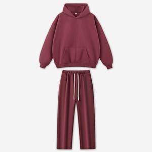 Survêtement jogging en molleton personnalisé pour hommes, vente en gros, pour marques streetwear américaines, faible MOQ, marque privée pour la vente au détail - Product Image 6
