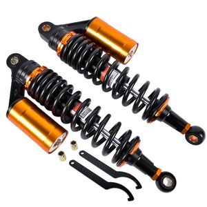 2pcs 13.5 340mm Rear Air Shock Absorber Suspension Damper Compatible with for Honda for Harley Sportster 883 Yamaha Motorcycles - Product Image 6