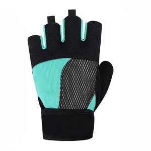 ถุงมือฟิตเนสแบบเจลครึ่งนิ้ว ยี่ห้อ Factory Eco-Friendly  ผ้าตาข่ายกันลื่น สำหรับขี่จักรยาน ทำงาน ยกน้ำหนัก ออกกำลังกายในยิม อุปกรณ์ออกกำลังกาย ถุงมือออกกำลังกาย - Product Image 1