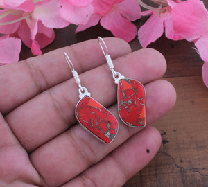 Wholesale Shree Jaipur <b>Silver</b> Vintage Gold Plated 925 <b>Sterling</b> <b>Silver</b> Blue Lace Agate Water Drop Earrings Bezel Setting for - Product Image 3