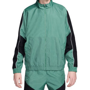 Ensemble de survêtement imprimé léger et durable, veste coupe-vent respirante en nylon à fermeture éclair et short froissé, ensemble 2 pièces streetwear pour la course - Product Image 6