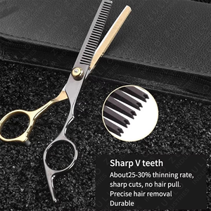 Stainless Steel Professional Hairdressing Scissors <b>Set</b> <b>Barber</b> Hair Cutting Trimming Styling Salon Tool Kit - Product Image 4