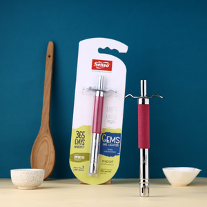 Encendedor de gas con cuerpo de acero inoxidable duradero, diseñado para una ignición segura, fácil manejo y rendimiento confiable en la cocina. - Product Image 2