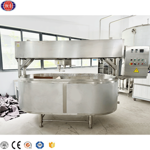 Macchina Completamente Automatica per la Produzione di Formaggio con Vasca di Miscelazione Ovale da 3000L - Product Image 4
