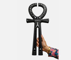 Clé de vie Ankh : Diapason géant 243 Hz et 697 Hz / Fréquence de guérison / Chakra. - Product Image 3