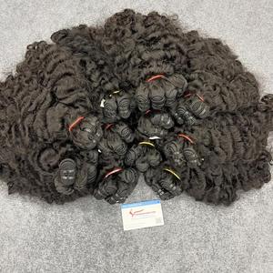 Super Oferta: Extensiones de Cabello Humano Vietnamita Rizado con Efecto Vapor, Color Negro Natural, Súper Sedoso, Listo para Enviar - Product Image 6