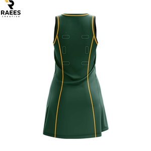 Uniformes de Netball Transpirables de Secado Rápido de Alta Calidad con Nuevo Diseño, Logotipo de Marca Personalizado, Color Personalizado, 100% Poliéster, Unisex, para Adultos, OEM - Product Image 3