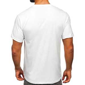 T-shirt pour homme en coton 100% cool avec broderie personnalisée, impression à l'écran avec votre propre logo de marque, t-shirt à manches courtes pour homme - Product Image 5