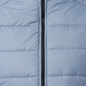 Customized High Quality <b>Men's</b> Puffer Jacket Detachable Sleeve Hooded Jeans Jacket Half Sleeved Winter Lightweight for <b>Men</b> - Product Image 5