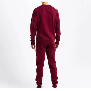 Ensemble de survêtement personnalisé pour créateur de mode, sweat-shirt à manches longues en molleton de coton et pantalon de jogging pour un style décontracté et sportif - Product Image 4