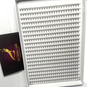 Pestañas Preformadas Pro Made Lashes con Base Puntiaguda, Extensiones de Pestañas de Volumen Preformadas, Curvatura C CC D DD, Cachemira Suave, 1000 Pestañas Preformadas - Product Image 1