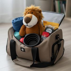 Yommy Furry Friends 35CM Giocattolo di Peluche della Giungla, Morbido e Resistente, Bambola di Peluche Abbracciabile per Cani e Gatti, Giocattoli per Animali Domestici - Product Image 5