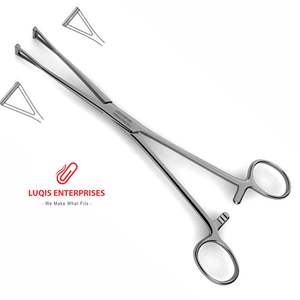 Pinzas de agarre de tejido Duval Collins, pinzas quirúrgicas de acero inoxidable, instrumento médico quirúrgico - Product Image 4