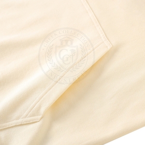 Sudadera Personalizada de Alta Calidad para Mujer, Cuello Redondo, 100% Algodón, Felpa Transpirable, Logotipo Bordado Griego, Estilo Collage - Product Image 5
