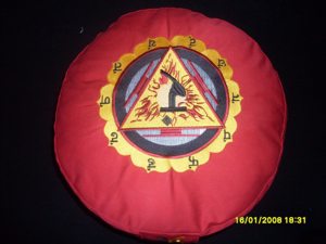 Coussin de méditation et de yoga Zabuton Zafu rond, écologique, réglable, portable, en sarrasin, pour la vente en gros - Product Image 5