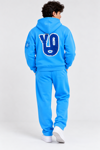 Conjunto Deportivo de Dos Piezas para Hombre, Sudadera con Capucha y Pantalones de Chándal de Forro Polar Personalizados, con Cierre Completo, Bordados, Estilo Urbano, Venta al Por Mayor - Product Image 2