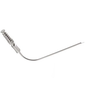 Tube d'aspiration médical Premium Fergusson en acier inoxydable de qualité chirurgicale avec valve de coupure à doigt et commande ergonomique - Product Image 4