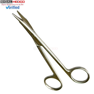 Steven Tenotomy Scissors 5 Inch Curved Blunt Tip Stainless Steel Manual <b>Surgical</b> <b>Instrument</b> Blunt-Tipped Blades CE Certified for - Product Image 3