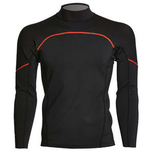 Camiseta de Protección Solar Rash Guard Sbart de Manga Larga para Hombre, Chaleco de Protección Solar UPF50+, Secado Rápido - Product Image 1