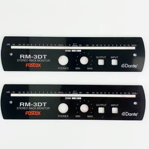 Autocollant en papier adhésif durable résistant à l'huile de forme personnalisée pour panneaux tactiles de projecteur électrique - Product Image 1