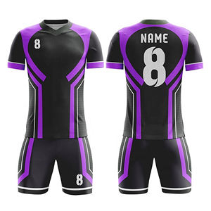Camisetas de Fútbol Personalizadas para Adultos Unisex, Uniformes de Fútbol de Manga Corta, Transpirables, que Absorben la Humedad, de Secado Rápido, Tallas Grandes - Product Image 4