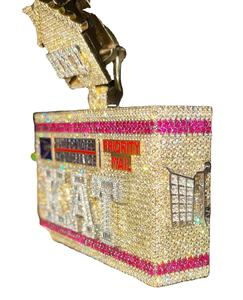 Féroce guerrier Portrait visage travail glace à la main incrusté Moissanite pendentif usine pendentif initial glacé bijoux - Product Image 1