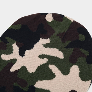 MILIENZ Bonnets d'hiver noirs pour femmes, coupe ajustée, coupe-vent, avec logo personnalisé OEM, motif imprimé numérique et jacquard à motifs de personnages - Product Image 4