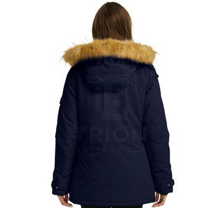 <b>Lightweight</b> Women <b>Parka</b> Jacket Comfortable Wear Women <b>Parka</b> Jacket Smooth Fabric Women <b>Parka</b> Jacket Travel Use - Product Image 5